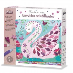 Cartes à créer "Envolées scintillantes"