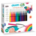 Graphi Pen Kit Aerographe + 12 feutres