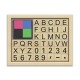 Mini alphabet stamps