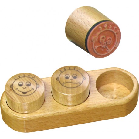 Wooden stamps set "Notation"