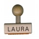 Wooden first name stamp "School version"