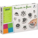 Kit outils tampons "Bouquet de fleurs"