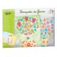 Kit Supports feuilles "Bouquet de fleurs"