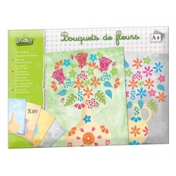 Kit supports Feuilles "Bouquet de fleurs"