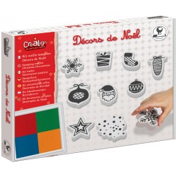 Kit outils tampons "Décors de Noël"