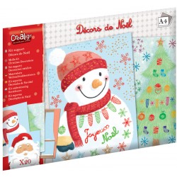 Kit supports Feuilles "Décors de Noël"