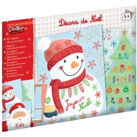 Media kit "Christmas decorations"