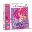 Cards to create "Glittering mermaids"