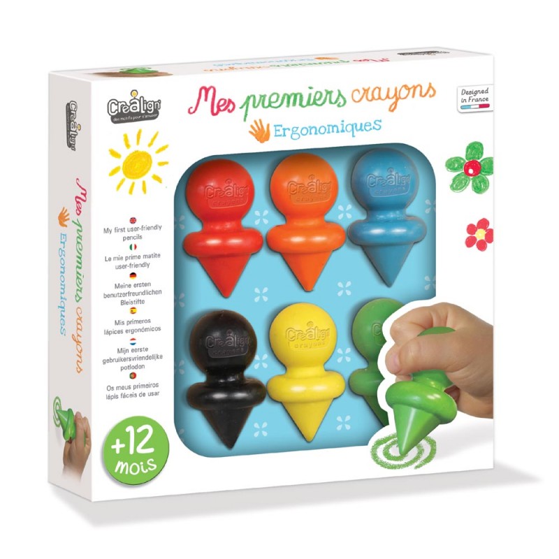 Créa Lign' - Coffret mes premiers crayons