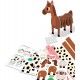 Easy creation accordions folding - Farm animals