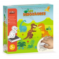 Foam stamps set : Dinosaurs