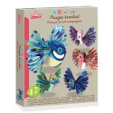 Easy creation fan folding - Countryside birds