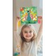 Easy pictures, finger paint "Colorful animals"