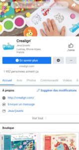 Facebook Créa Lign'