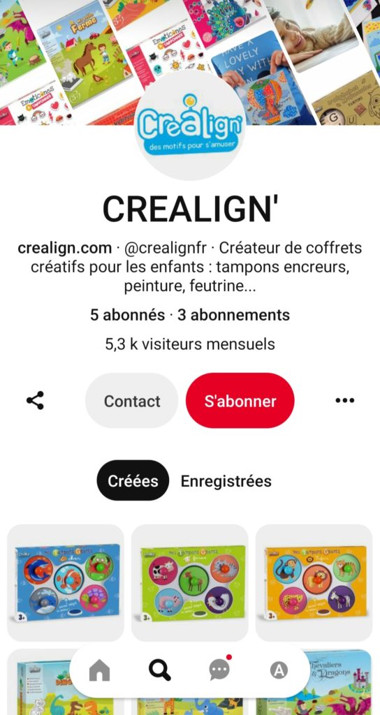 Pinterest Créa Lign'